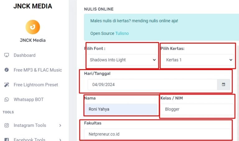 Cara Mengubah Ketikan Menjadi Tulisan Tangan Online Tanpa Aplikasi