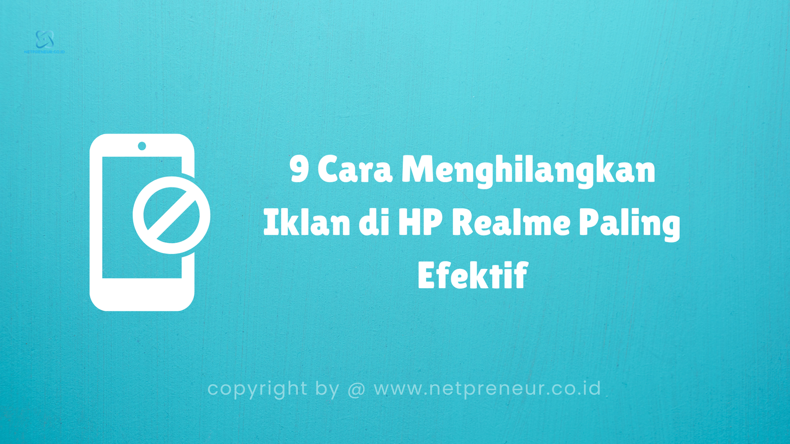 Cara Menghilangkan Iklan di HP Realme