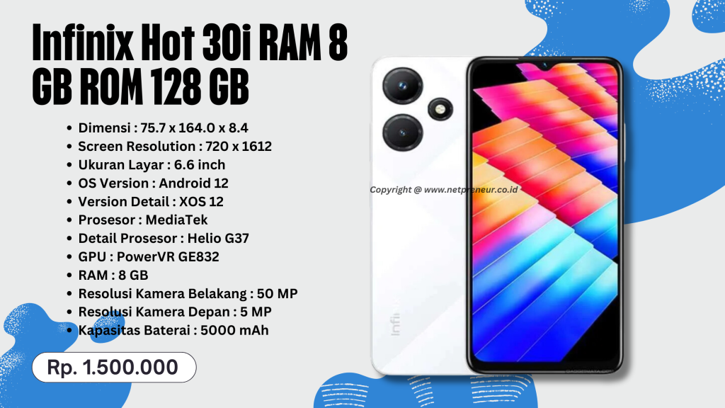  HP RAM 8GB di Bawah 2 Juta