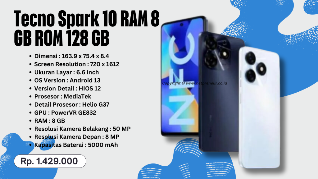 HP RAM 8GB di Bawah 2 Juta