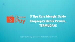 Cara aktifkan Shopeepay