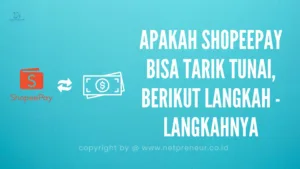 Apakah Shopeepay Bisa Tarik Tunai