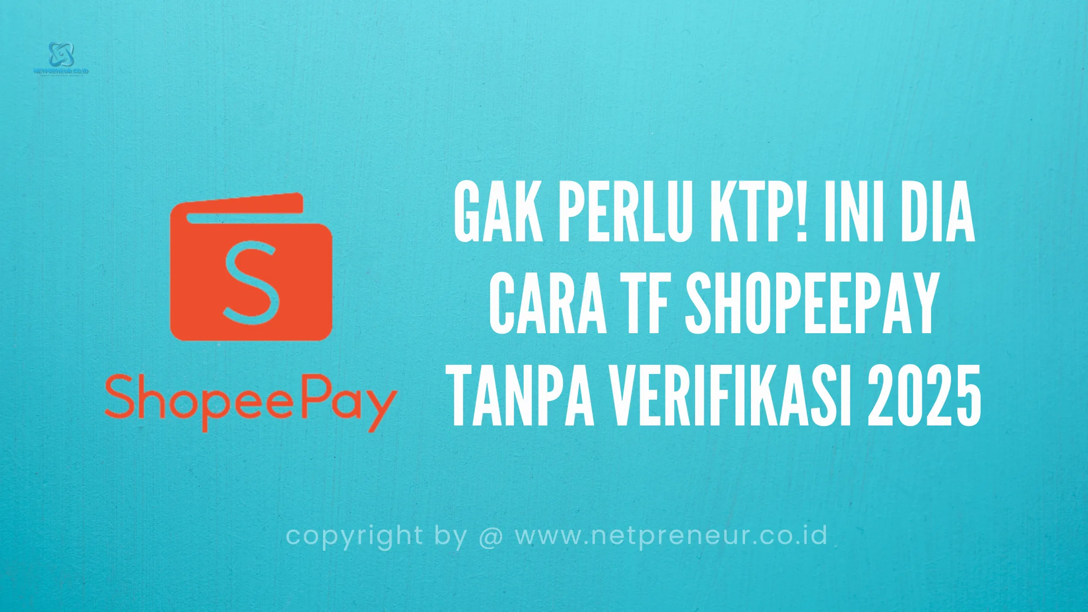 cara tf shopeepay tanpa verifikasi