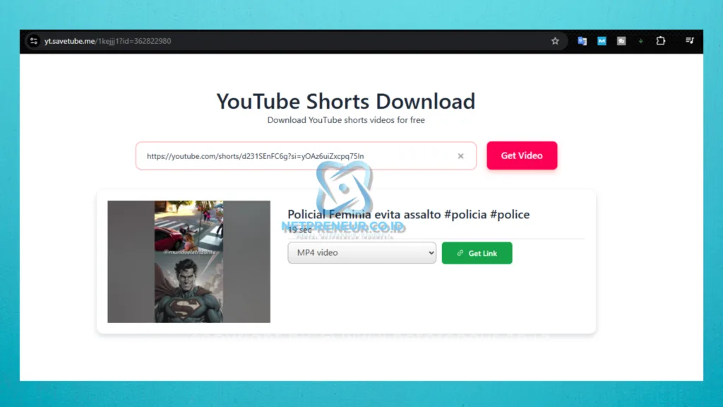 Download Short Video Youtube